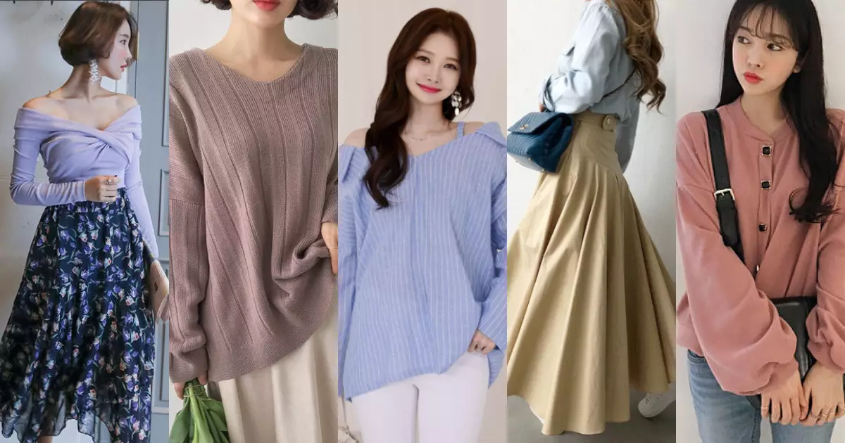 Thời trang Hàn Quốc mềm mại và ngọt ngào cho mùa xuân