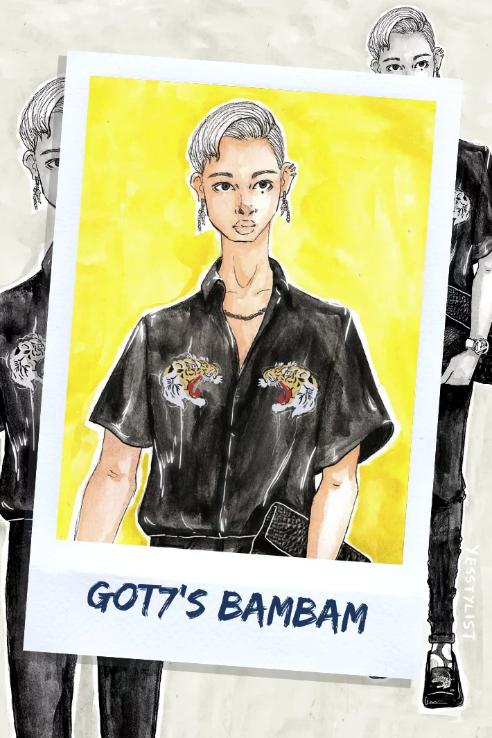 Go Monochrome with GOT7’s BamBam
