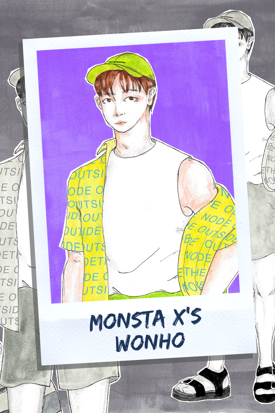 Monsta X Wonho’s Beach Style