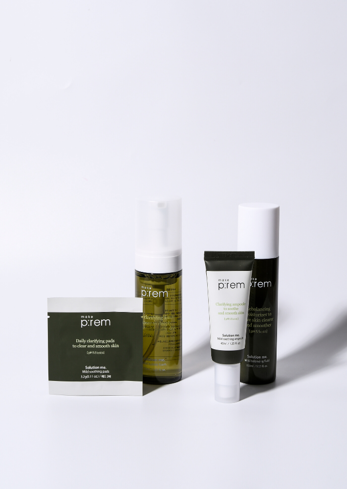 Dealing with Acne: make p:rem Solution Me. Line