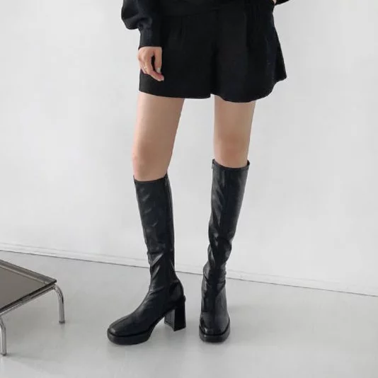 Ủng MONOBARBI Gót Chunky