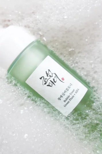 New Exfoliating Routine with Beauty of Joseon’s Green Plum AHA Bubble Toner