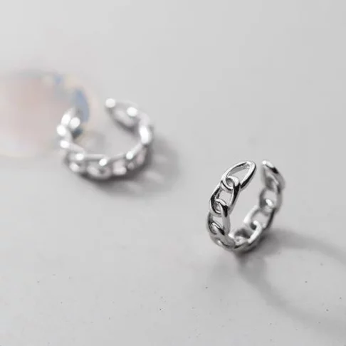 A'ROCH - Bông tai bạc chuỗi bạc 925
