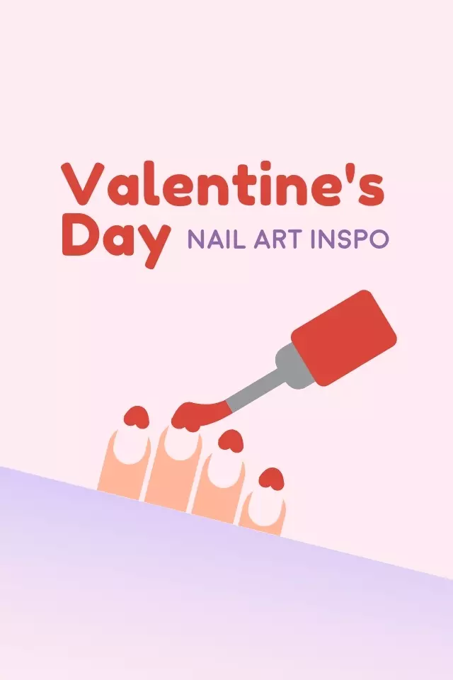 14 Easy Nail Art Ideas for Valentine’s Day