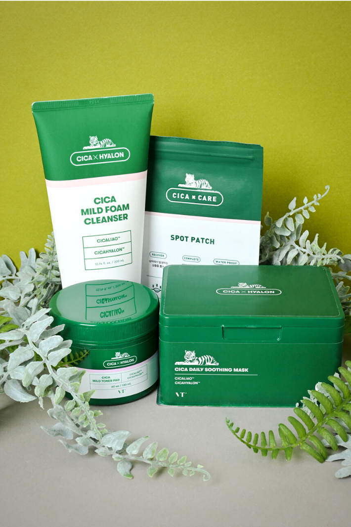 For Clear Skin And Soothing Care, Turn to VT’s Cica Line