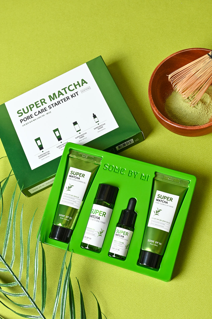 Minimizing Large Pores with SOME BY MI’s Super Matcha Pore Care Starter Kit