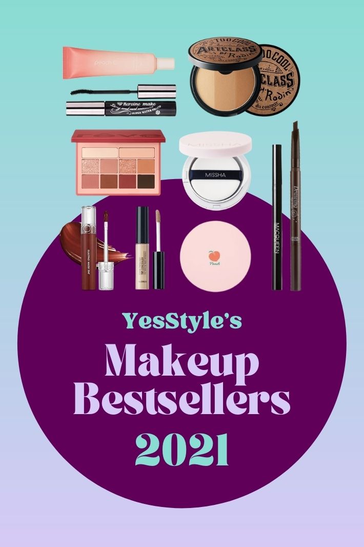 YesStyle’s Makeup Bestsellers 2021
