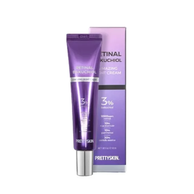 Pretty skin - Retinal Bakuchiol A-mazing Night Cream Tube