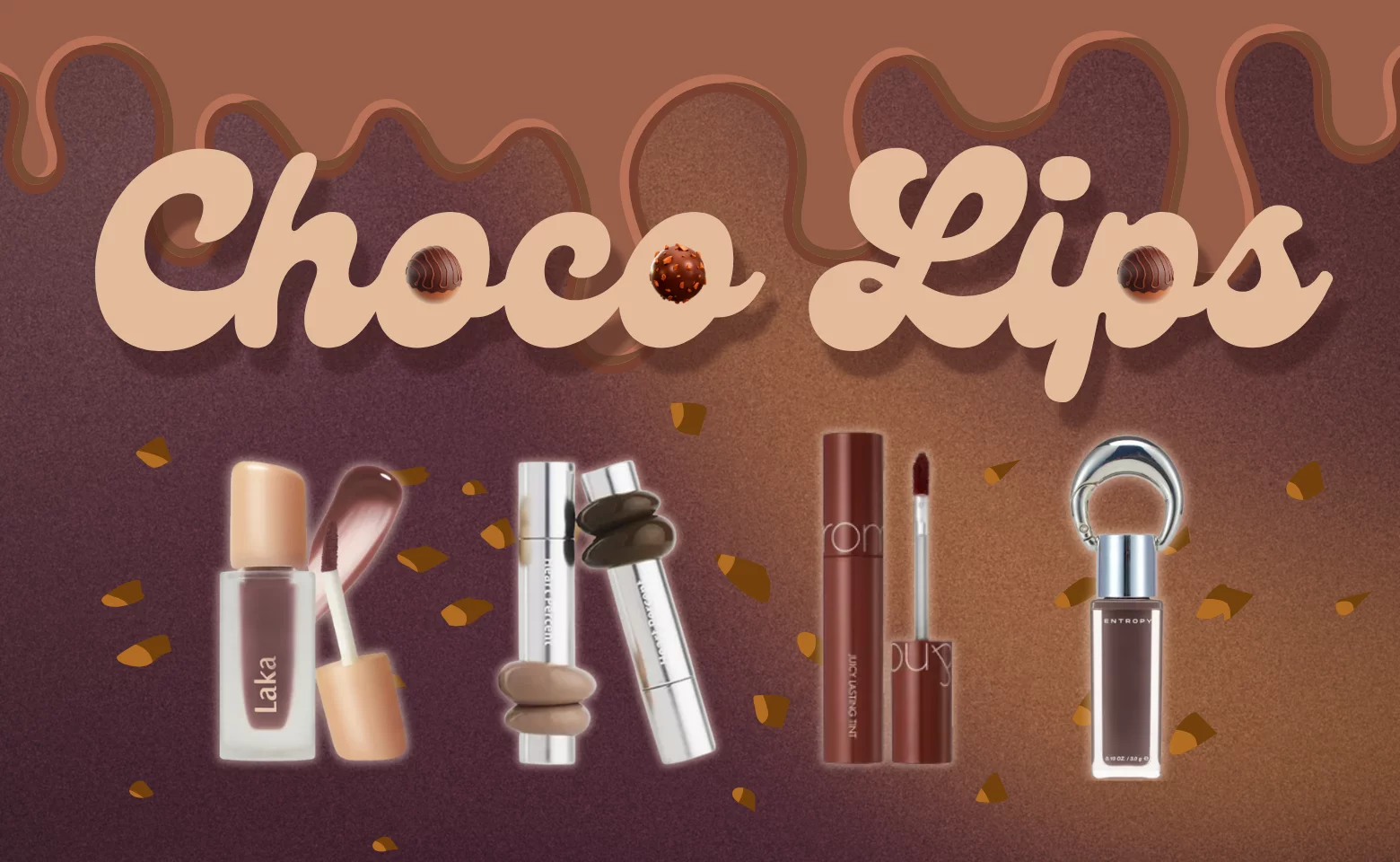 Sweet Like Chocolate! 4 K-Beauty Lip Tints for a Delectable Brown Pout