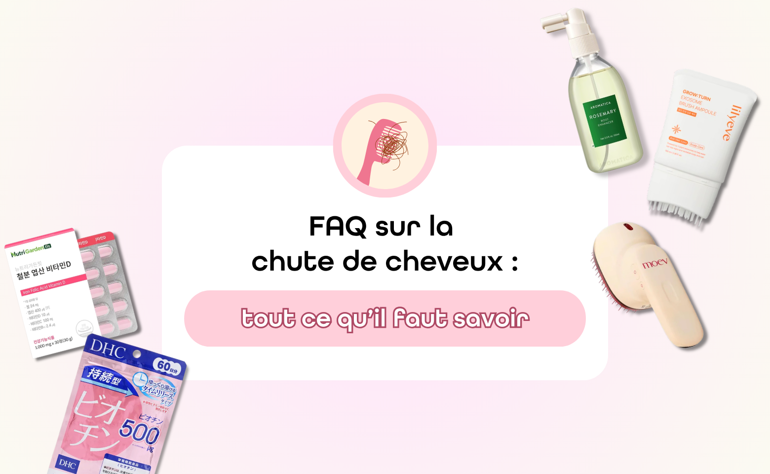 FAQ sur la chute de cheveux : Tout ce qu’il faut savoir