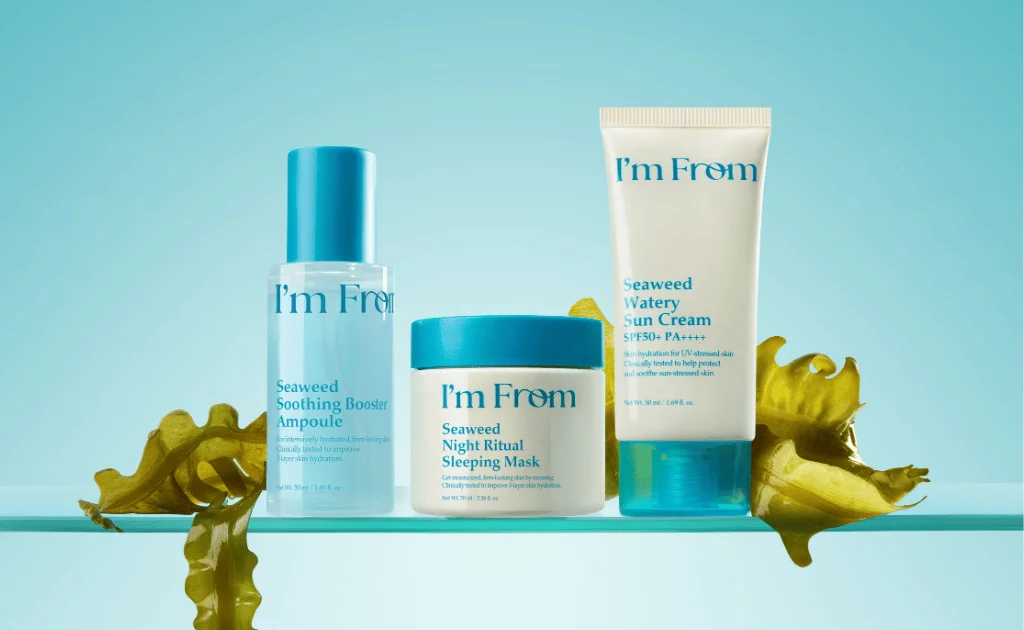 Hydrate and Firm Skin with I’m from’s Seaweed Line
