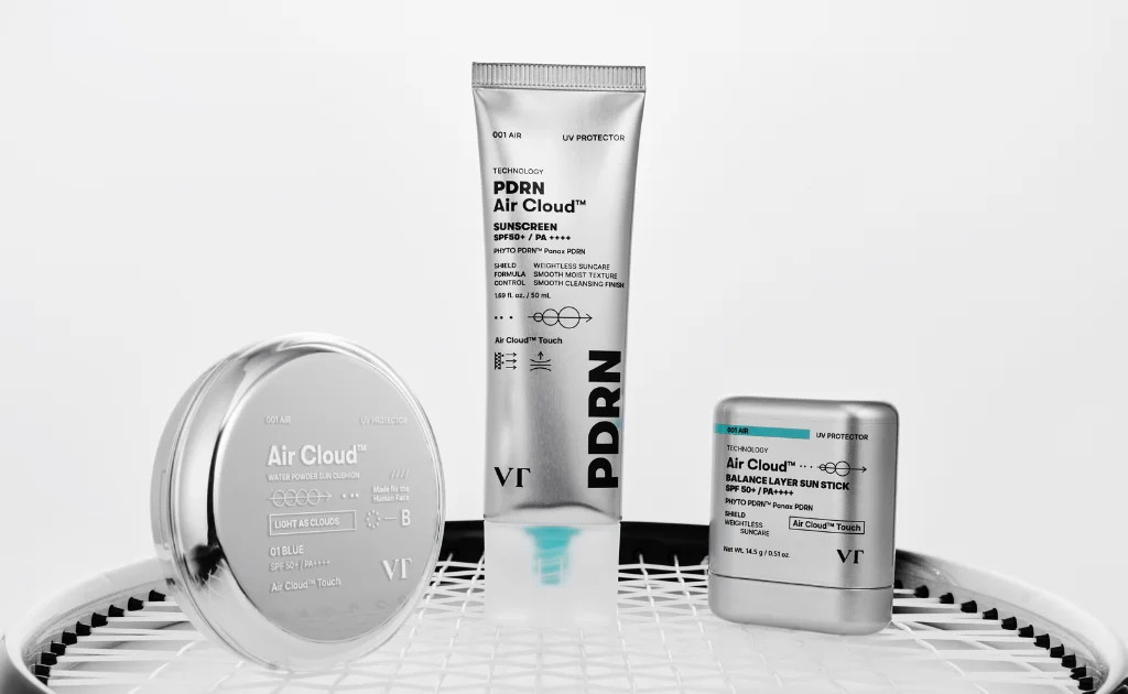 Glow-Boosting Sun Care with VT’s PDRN Air Cloud Line